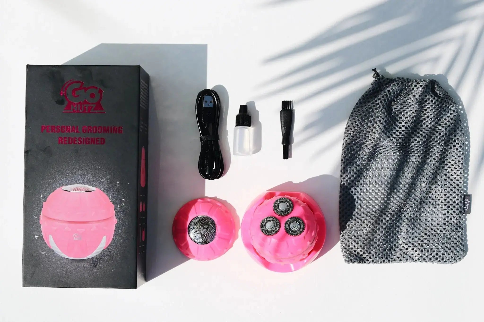 Go Nutz 2.0 Trimming Device Bundle - Pink My Store