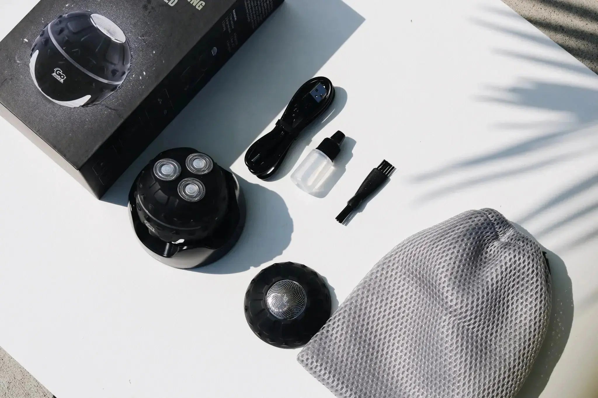 Complete original GoNutz spherical trimmer bundle